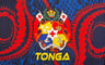 Traditional Tattoo Kingdom Of Tonga Seal Polyester Fabric - Purple, Black, Hunter Green, Brown, Navy Blue, 68" L X 44" W (1 Piece)