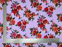 1 Yard Techno Crepe Knit Floral Print Fabric Soft Stretch 60 Inch Width