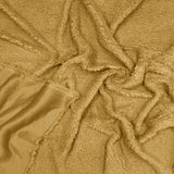 Sherpa Faux Fur Polyester Fabric - Solid, 60" Width (1 Yard)
