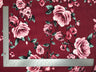 1 Yard Techno Crepe Knit Floral Pattern Fabric Soft Stretch Polyester 60 Inch Width