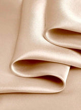 Stretch Silk Charmeuse Gold Champagne