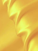 Yellow Silky Stretch Satin