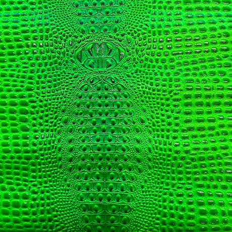 3D Embossed Gator Vinyl Fabric