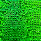 3D Embossed Gator Vinyl Fabric