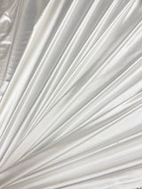 Shiny Nylon Spandex White