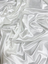 Shiny Nylon Spandex White