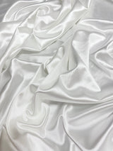 Shiny Nylon Spandex White