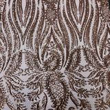 Stretch Sequins Lace Fabric