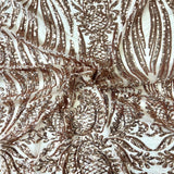 Stretch Sequins Lace Fabric