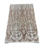 Stretch Sequins Lace Fabric
