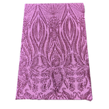 Stretch Sequins Lace Fabric