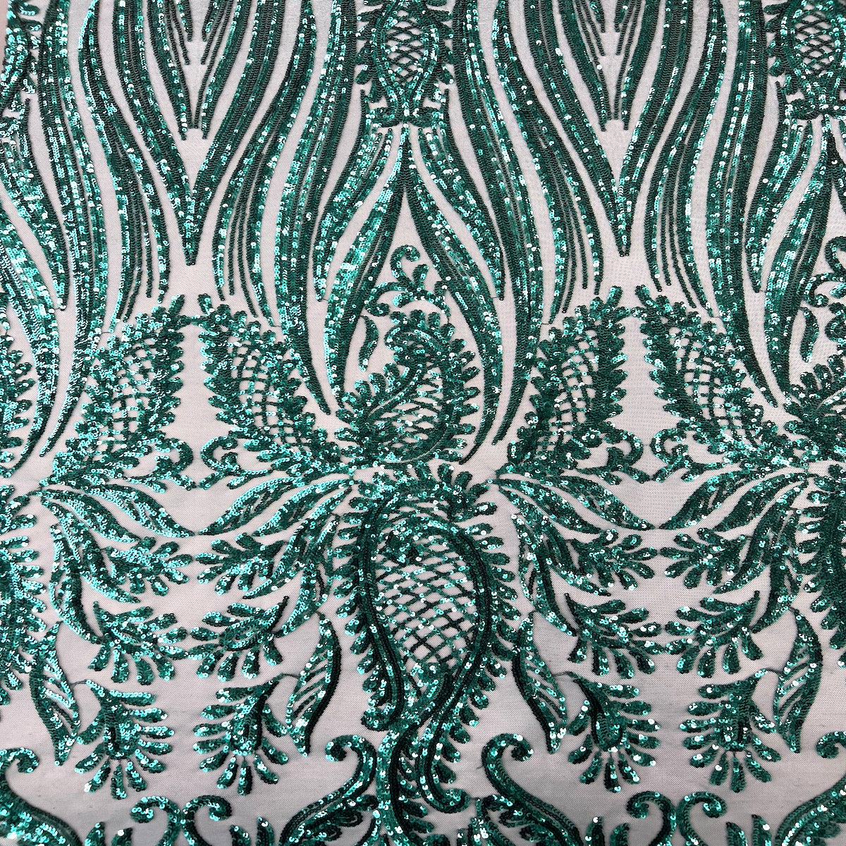 Stretch Sequins Lace Fabric