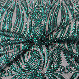Stretch Sequins Lace Fabric