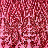 Stretch Sequins Lace Fabric