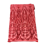 Stretch Sequins Lace Fabric