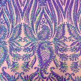 Stretch Sequins Lace Fabric