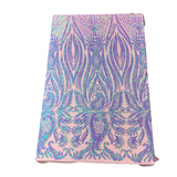 Stretch Sequins Lace Fabric