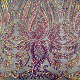 Stretch Sequins Lace Fabric