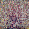 Stretch Sequins Lace Fabric
