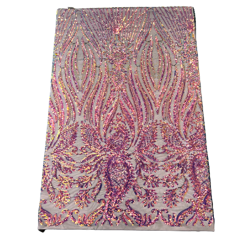 Stretch Sequins Lace Fabric
