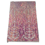 Stretch Sequins Lace Fabric