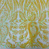 Stretch Sequins Lace Fabric