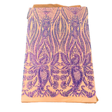 Stretch Sequins Lace Fabric