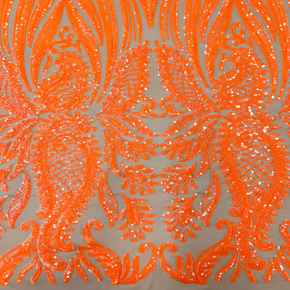 Stretch Sequins Lace Fabric
