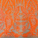 Stretch Sequins Lace Fabric