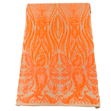 Stretch Sequins Lace Fabric