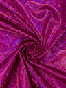 Shattered Glass Nylon Spandex Fabric - Shattered Glass Print, 58"/60" Width (1 Yard)