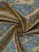 Shattered Glass Nylon Spandex Fabric - Shattered Glass Print, 58"/60" Width (1 Yard)
