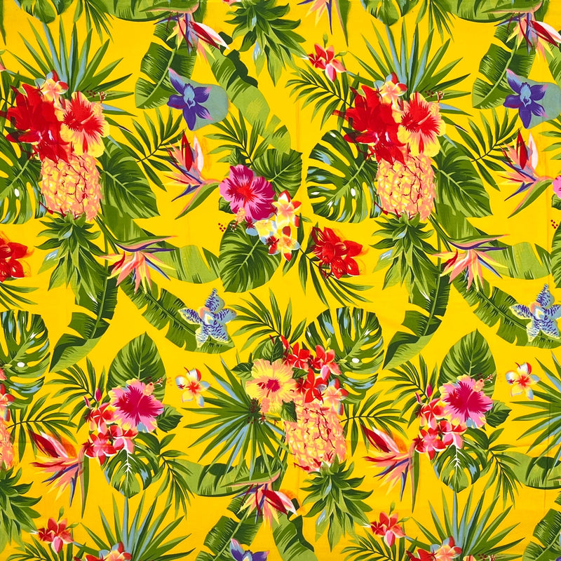 Polyester Sarong Tropical Paradise Islands Fabric