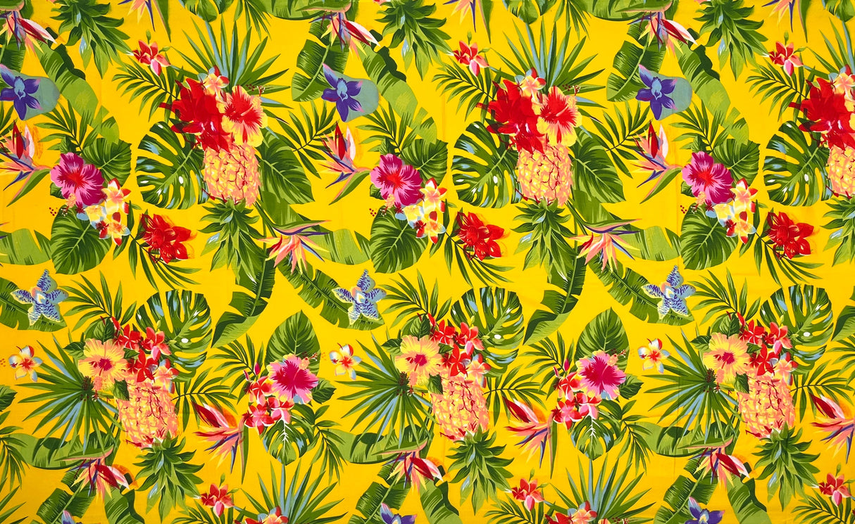 Polyester Sarong Tropical Paradise Islands Fabric