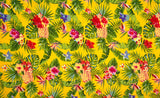 Polyester Sarong Tropical Paradise Islands Fabric