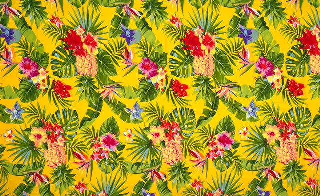 Polyester Sarong Tropical Paradise Islands Fabric