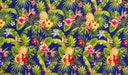 Polyester Sarong Tropical Paradise Islands Fabric