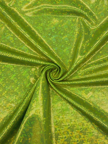 Shattered Glass Nylon Spandex Fabric - Shattered Glass Print, 58"/60" Width (1 Yard)