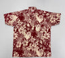 Pineapple Hibiscus Hawaiian Cotton Shirt - 100 Percent Cotton Fabric, Pineapple Hibiscus Print, Multiple Colors, Small To 5X (1 Shirt)