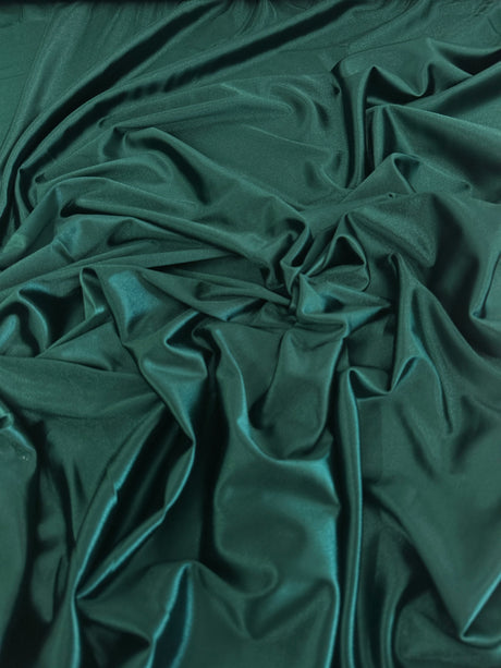 Shiny Nylon Spandex Hunter Green