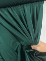 Shiny Nylon Spandex Hunter Green