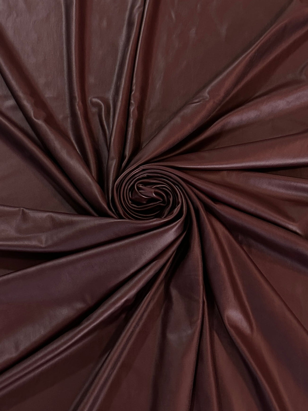 Burgundy 4-Way Stretch Faux Leather