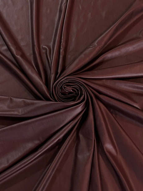 Burgundy 4-Way Stretch Faux Leather