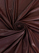 Burgundy 4-Way Stretch Faux Leather
