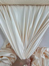 Shiny Nylon Spandex Cream