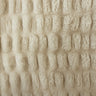Faux Fur Fabric Ruched Chinchilla Stretch