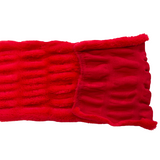 Faux Fur Fabric Ruched Chinchilla Stretch