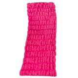 Faux Fur Fabric Ruched Chinchilla Stretch