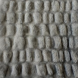 Faux Fur Fabric Ruched Chinchilla Stretch