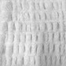 Faux Fur Fabric Ruched Chinchilla Stretch